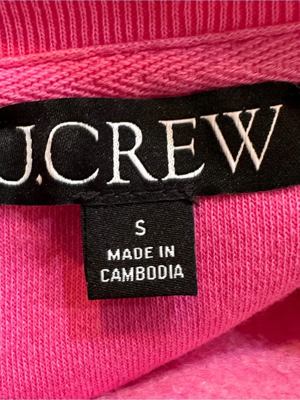 J. Crew Heritage Fleece Chalet de Ski Graphic Sweatshirt in Regal Rose Small